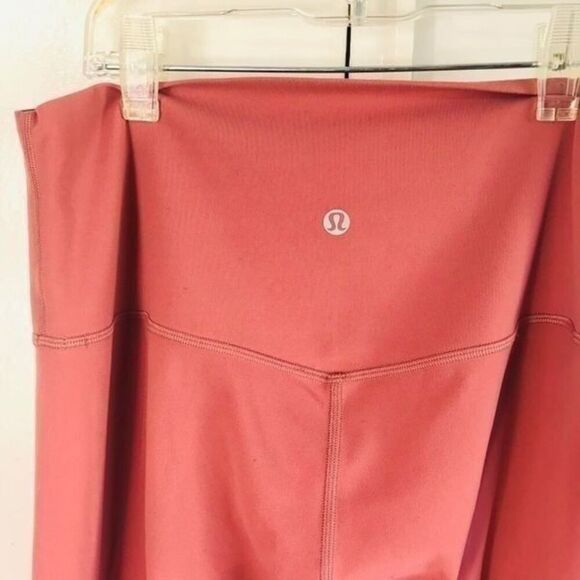 Lululemon Align Crop *21" Soft Cranberry  size 8….0535 - Picture 6 of 6